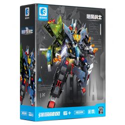 SEMBO 202243 CHIẾN BINH BÃO TỐ bộ đồ chơi xếp lắp ráp ghép mô hình 888 khối