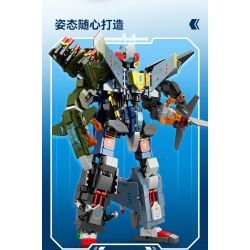 SEMBO 202243 CHIẾN BINH BÃO TỐ bộ đồ chơi xếp lắp ráp ghép mô hình 888 khối