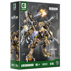 SEMBO 203170 LÃNH CHÚA NGUỒN TỐI bộ đồ chơi xếp lắp ráp ghép mô hình 1075 khối