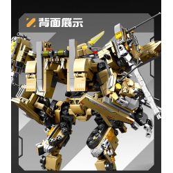 SEMBO 203170 LÃNH CHÚA NGUỒN TỐI bộ đồ chơi xếp lắp ráp ghép mô hình 1075 khối