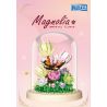 ZHEGAO 623000 HOA MỘC LAN bộ đồ chơi xếp lắp ráp ghép mô hình Creator MAGNOLIA FLOWER Sáng Tạo 592 khối
