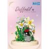 ZHEGAO 623001 HOA THỦY TIÊN bộ đồ chơi xếp lắp ráp ghép mô hình Creator DAFFODIL FLOWER Sáng Tạo 623 khối