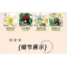 ZHEGAO 623001 HOA THỦY TIÊN bộ đồ chơi xếp lắp ráp ghép mô hình Creator DAFFODIL FLOWER Sáng Tạo 623 khối