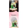 ZHEGAO 623001 HOA THỦY TIÊN bộ đồ chơi xếp lắp ráp ghép mô hình Creator DAFFODIL FLOWER Sáng Tạo 623 khối