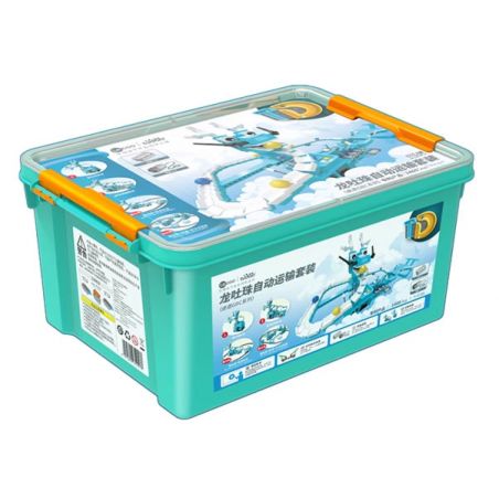 TUDAO TD-EC-GBC-001 EC-GBC-001 -GBC-001 TDEC-GBC-001 BỘ VẬN CHUYỂN TỰ ĐỘNG DRAGON TUZHU GBC bộ đồ chơi xếp lắp ráp ghép mô hình Technic Kỹ Thuật Công Nghệ Cao Mô Hình Phương Tiện 1400 khối