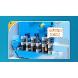 TUDAO TD-EC-GBC-001 EC-GBC-001 -GBC-001 TDEC-GBC-001 BỘ VẬN CHUYỂN TỰ ĐỘNG DRAGON TUZHU GBC bộ đồ chơi xếp lắp ráp ghép mô hình Technic Kỹ Thuật Công Nghệ Cao Mô Hình Phương Tiện 1400 khối