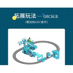 TUDAO TD-EC-GBC-001 EC-GBC-001 -GBC-001 TDEC-GBC-001 BỘ VẬN CHUYỂN TỰ ĐỘNG DRAGON TUZHU GBC bộ đồ chơi xếp lắp ráp ghép mô hình Technic Kỹ Thuật Công Nghệ Cao Mô Hình Phương Tiện 1400 khối