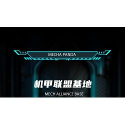 WELLEADZ 6105 GẤU TRÚC CƠ KHÍ bộ đồ chơi xếp lắp ráp ghép mô hình MECHA PANDA FIGHTING 2198 khối