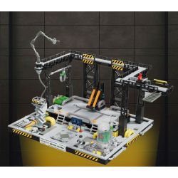 WELLEADZ 6105 GẤU TRÚC CƠ KHÍ bộ đồ chơi xếp lắp ráp ghép mô hình MECHA PANDA FIGHTING 2198 khối