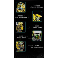 WELLEADZ 6105 GẤU TRÚC CƠ KHÍ bộ đồ chơi xếp lắp ráp ghép mô hình MECHA PANDA FIGHTING 2198 khối