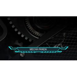 WELLEADZ 6105 GẤU TRÚC CƠ KHÍ bộ đồ chơi xếp lắp ráp ghép mô hình MECHA PANDA FIGHTING 2198 khối