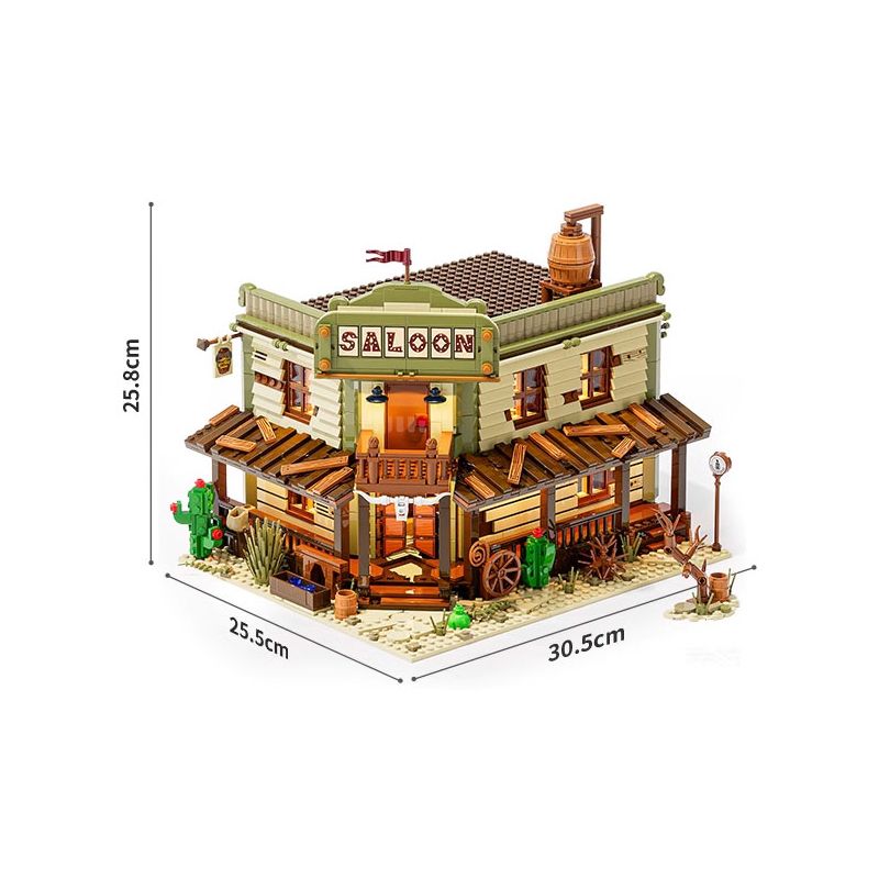 LUMIBRICKS FUNWHOLE F9021 9021 THẨM MỸ VIỆN PHƯƠNG TÂY bộ đồ chơi xếp lắp ráp ghép mô hình Creator Sáng Tạo 2026 khối