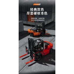 MouldKing 17044 17045 Mould King 17044 17045 XE NÂNG HẠNG NẶNG 1:6 tỷ lệ 1:6 bộ đồ chơi xếp lắp ráp ghép mô hình Technic Kỹ Thuật Công Nghệ Cao Mô Hình Phương Tiện 4579 khối