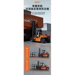 MouldKing 17044 17045 Mould King 17044 17045 XE NÂNG HẠNG NẶNG 1:6 tỷ lệ 1:6 bộ đồ chơi xếp lắp ráp ghép mô hình Technic Kỹ Thuật Công Nghệ Cao Mô Hình Phương Tiện 4579 khối