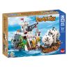 ZHEGAO 612021 VỊNH CƯỚP BIỂN bộ đồ chơi xếp lắp ráp ghép mô hình Pirates Of The Caribbean PIRATE BAY Cướp Biển Vùng Caribe 2461 khối