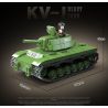 QuanGuan 100271 Quan Guan 100271 XE TĂNG HẠNG NẶNG KY-1 bộ đồ chơi xếp lắp ráp ghép mô hình Military Army Quân Sự Bộ Đội 481 khối