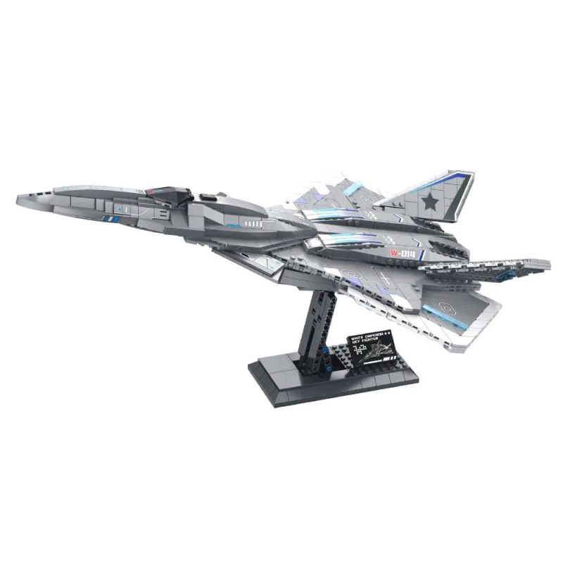 JIESTAR FF41014 41014 JJ9108 9108 MÁY BAY CHIẾN ĐẤU KHÔNG GIAN VÀ VŨ TRỤ BAIDI bộ đồ chơi xếp lắp ráp ghép mô hình Military Army Quân Sự Bộ Đội 1226 khối