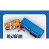 Kazi KY98272 98272 XE CONTAINER bộ đồ chơi xếp lắp ráp ghép mô hình City MULTI PURPOSE CONTAINER TRUCK Thành Phố 1514 khối