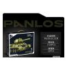PanlosBrick 632012 Panlos Brick 632012 XE TĂNG T-34 bộ đồ chơi xếp lắp ráp ghép mô hình Military Army Quân Sự Bộ Đội 1726 khối