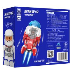 ZHEGAO HT1006 1006 TÀU CON THOI GIỮA CÁC VÌ SAO TÊN LỬA bộ đồ chơi xếp lắp ráp ghép mô hình INTERSTELLAR TRAVEL INTERPLANETARY ROCKET