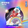 ZHEGAO HT1006 1006 TÀU CON THOI GIỮA CÁC VÌ SAO TÊN LỬA bộ đồ chơi xếp lắp ráp ghép mô hình INTERSTELLAR TRAVEL INTERPLANETARY ROCKET