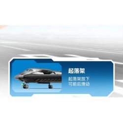 SEMBO 202197 non  MỘT QUỐC GIA HÙNG MẠNH MÁY BAY NÉM BOM TÀNG HÌNH bộ đồ chơi xếp lắp ráp ghép mô hình Military Army Quân Sự Bộ Đội 1163 khối