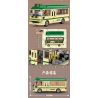 ZHEGAO 991013 non  XE BUÝT CỔ ĐIỂN HỒNG KÔNG bộ đồ chơi xếp lắp ráp ghép mô hình City NOSTALGIC CLASSIC BUS Thành Phố 718 khối