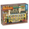 ZHEGAO 991009 non  XE BUÝT HAI TẦNG bộ đồ chơi xếp lắp ráp ghép mô hình City NOSTALGIC CLASSIC BUS Thành Phố 769 khối