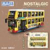 ZHEGAO 991009 non  XE BUÝT HAI TẦNG bộ đồ chơi xếp lắp ráp ghép mô hình City NOSTALGIC CLASSIC BUS Thành Phố 769 khối