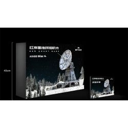 YHD 900500200020 non  BA CƠ THỂ VƯỢT RA NGOÀI TRỌNG LỰC HONG'AN BASE SENSETIME AI PHIÊN BẢN ĐỘNG bộ đồ chơi xếp lắp ráp ghép mô hình Movie & Game RED COAST BASE Phim Và Trò Chơi 3859 khối