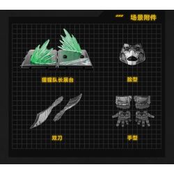 BLOKS 71145 non  TRANSFORMERS BEYOND THUYỀN TRƯỞNG ĐƯỜI ƯƠI bộ đồ chơi xếp lắp ráp ghép mô hình Movie & Game Phim Và Trò Chơi