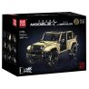 MouldKing 13184 Mould King 13184 non  SUV tỷ lệ 1:6 bộ đồ chơi xếp lắp ráp ghép mô hình  WRANGLER Kỹ Thuật Công Nghệ Cao Mô Hình Phương Tiện 3621 khối