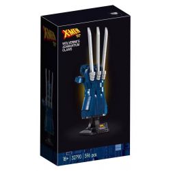 NOT  WOLVERINE'S ADAMANTIUM CLAWS 76250 32790 xếp lắp ráp ghép mô hình MÓNG VUỐT ADAMANTIUM CỦA WOLVERINE NGƯỜI SÓI Marvel Super Heroes Siêu Anh Hùng Marvel 596 khối