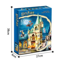 NOT  HOGWARTS ROOM OF REQUIREMENT 76413 SX 6114 xếp lắp ráp ghép mô hình HOGWARTS: PHÒNG YÊU CẦU Harry Potter Chú Bé Phù Thủy 587 khối