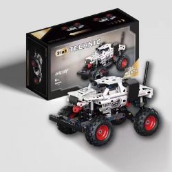 NOT  MONSTER JAM MUTT DALMATIAN 42150 BRICK 3428 xếp lắp ráp ghép mô hình QUÁI VẬT JAM MUTT DALMATIAN XE TẢI BULLDOG  Kỹ Thuật Công Nghệ Cao Mô Hình Phương Tiện 244 khối