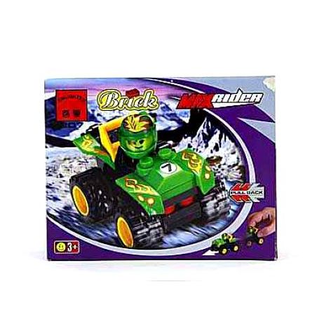 QMAN ENLIGHTEN KEEPPLEY 207 TAY ĐUA TỐI ĐA bộ đồ chơi xếp lắp ráp ghép mô hình Racers MAX RIDER Đua Tốc Độ