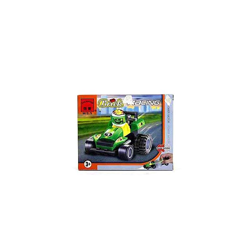 QMAN ENLIGHTEN KEEPPLEY 211 CUỘC ĐUA bộ đồ chơi xếp lắp ráp ghép mô hình Racers RACING Đua Tốc Độ
