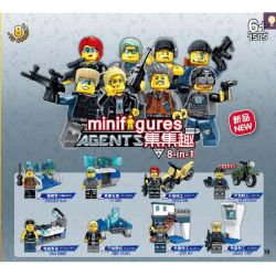 QMAN ENLIGHTEN KEEPPLEY 1505 JIJIQU ĐẶC VỤ MÙA 5 bộ đồ chơi xếp lắp ráp ghép mô hình Collectable Minifigures Búp Bê Sưu Tầm
