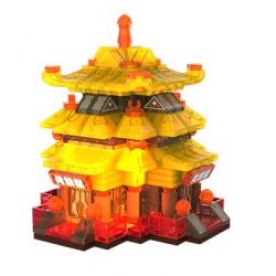 JAKI JK5183 5183 XU HƯỚNG QUỐC GIA THÁP PHÁO MẠNG bộ đồ chơi xếp lắp ráp ghép mô hình Arts & Crafts