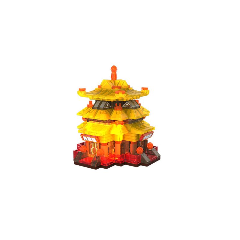 JAKI JK5183 5183 XU HƯỚNG QUỐC GIA THÁP PHÁO MẠNG bộ đồ chơi xếp lắp ráp ghép mô hình Arts & Crafts