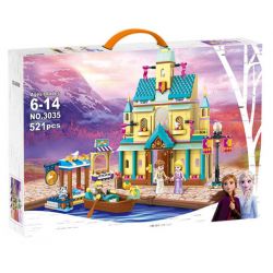 NOT  ARENDELLE CASTLE 41167 1995 20006 J BRAND J70003 70003 LARI/BELA 11471 SHENG YUAN/SY SY1441 1441 SX 3035 xếp lắp ráp ghép mô hình LÂU ĐÀI ARENDELLE LÀNG Disney Princess Công Chúa 521 khối