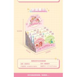 SEMBO 616009 HÀNH TINH KẸO MÓC KHÓA CỐC BÁNH KHOAI MÔN GUGUJI bộ đồ chơi xếp lắp ráp ghép mô hình Girl Con Gái