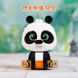 PANTASY 99124 KUNG FU PANDA BÚP BÊ NGỒI GẤU TRÚC PO bộ đồ chơi xếp lắp ráp ghép mô hình Movie & Game Phim Và Trò Chơi 300 khối