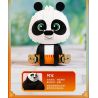 PANTASY 99124 KUNG FU PANDA BÚP BÊ NGỒI GẤU TRÚC PO bộ đồ chơi xếp lắp ráp ghép mô hình Movie & Game Phim Và Trò Chơi 300 khối