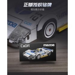 CADA DOUBLEE C55029 55029 XE ĐUA SỨC BỀN MAZDA 787B tỷ lệ 1:24 bộ đồ chơi xếp lắp ráp ghép mô hình Speed Champions Racing Cars Đua Xe Công Thức 242 khối