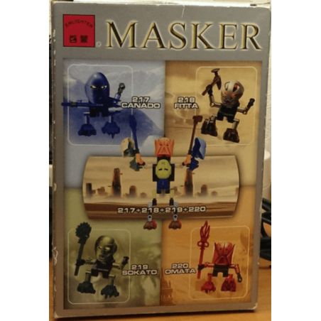 NOT  ONEWA 8542 Decool 8503 Jisi 8503 Enlighten Qman 218 xếp lắp ráp ghép mô hình SINH HỌC: ONEWA Bionicle Anh Hùng Toa 29 khối