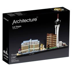 NOT  ARCHITECTURE LAS VEGAS 21047 L1047 1047 xếp lắp ráp ghép mô hình VEGAS ĐƯỜNG CHÂN TRỜI LAS Công Trình Kiến Trúc 487 khối