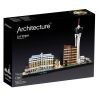 NOT  ARCHITECTURE LAS VEGAS 21047 L1047 1047 xếp lắp ráp ghép mô hình VEGAS ĐƯỜNG CHÂN TRỜI LAS Công Trình Kiến Trúc 487 khối
