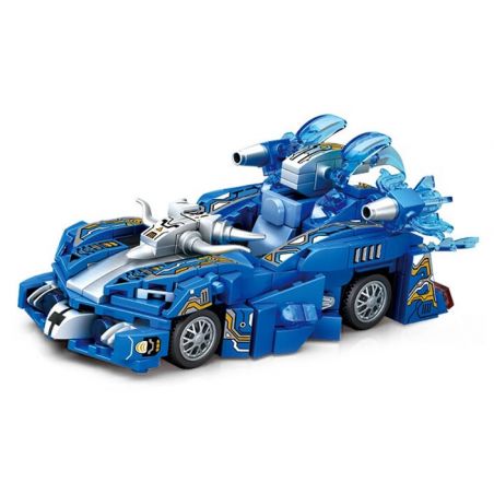 SEMBO 714306 HẠM ĐỘI MÁT MẺ NƯỚC XE NGUYÊN TỐ bộ đồ chơi xếp lắp ráp ghép mô hình Racers Đua Tốc Độ 347 khối