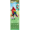 CAYI 2016 VẸT CÁ HƯƠU bộ đồ chơi xếp lắp ráp ghép mô hình Creator HELLO PARROT Sáng Tạo 276 khối